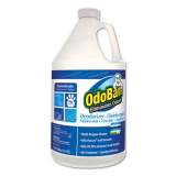 OdoBan Odor Eliminator and Disinfectant, Fresh Linen, 128 oz Bottle, 4/Carton (911762G4)