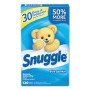 Snuggle Fabric Softener Sheets, Fresh Scent, 120 Sheets/Box, 6 Boxes/Carton (45115)