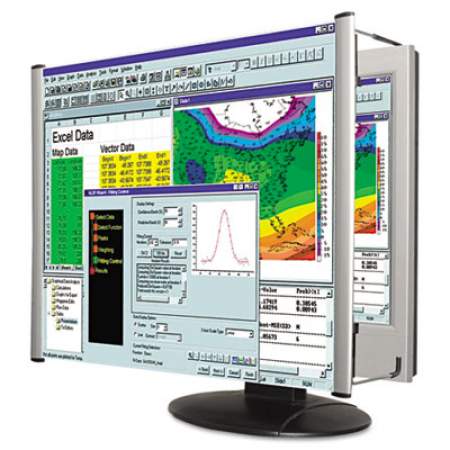 Kantek LCD Monitor Magnifier Filter, Fits 19"-20" Widescreen LCD, 16:10 Aspect Ratio (MAG19WL)