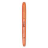 Universal Pocket Highlighters, Fluorescent Orange Ink, Chisel Tip, Orange Barrel, Dozen (08853)