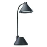 Alera LED Task Lamp, 5.38"w x 9.88"d x 17"h, Black (LED931B)