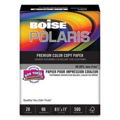 Boise POLARIS Premium Color Copy Paper, 98 Bright, 28lb, 8.5 x 11, White, 500/Ream (BCP2811)