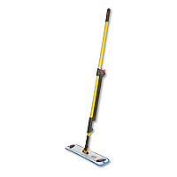 Pulse Microfiber Spray Mop System, 17" Microfiber Head, 52" Yellow Plastic Handle (1835528)