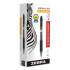 Zebra Sarasa Dry Gel X20 Gel Pen, Retractable, Medium 0.7 mm, Black Ink, Smoke Barrel, Dozen (46810)