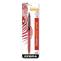 Zebra Sarasa Grand Gel Pen, Retractable, Medium 0.7 mm, Black Ink, Rose Gold Barrel (45311)