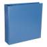 Universal Deluxe Round Ring View Binder, 3 Rings, 2" Capacity, 11 x 8.5, Light Blue (20733)