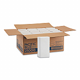 Pacific Blue Select Multi-Fold 2-Ply Paper Towel, 9.2 x 9.4, White, 125/Pack, 16 Packs/Carton (21000)
