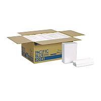Pacific Blue Select C-Fold Paper Towel, 1-Ply, 10.1 x 10.1, White, 200/Pack, 12 Packs/Carton (20241)