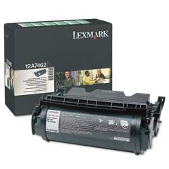 Lexmark 12A7462 Return Program High-Yield Toner, 21,000 Page-Yield, Black