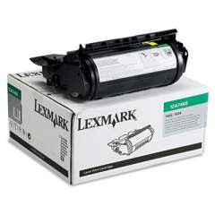 Lexmark 12A7465 Return Program Extra High-Yield Toner, 32,000 Page-Yield, Black