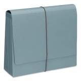 Smead 100% Recycled Colored Expanding Files, 12 Sections, 1/12-Cut Tab, Letter Size, Blue Moon (70779)