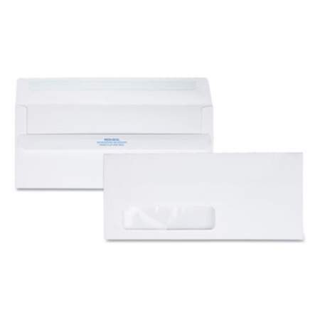 Quality Park Redi-Seal Envelope, #10, Commercial Flap, Redi-Seal Closure, 4.13 x 9.5, White, 500/Box (21318)