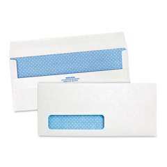 Quality Park Redi-Seal Envelope, #10, Commercial Flap, Redi-Seal Closure, 4.13 x 9.5, White, 500/Box (21418)
