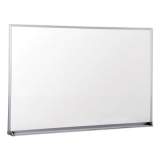 Universal Dry Erase Board, Melamine, 36 x 24, Satin-Finished Aluminum Frame (43623)