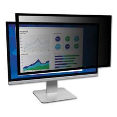 3M Framed Desktop Monitor Privacy Filter for 27" Widescreen LCD, 16:9 Aspect Ratio (PF270W9F)