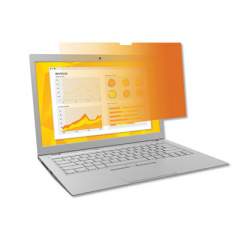 3M Gold Frameless Privacy Filter for 15.6" Widescreen Laptop, 16:9 Aspect Ratio (GF156W9B)
