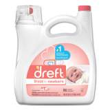 Dreft Ultra Laundry Detergent, Liquid, Baby Powder Scent, 150 oz Bottle, 4/Carton (80377CT)