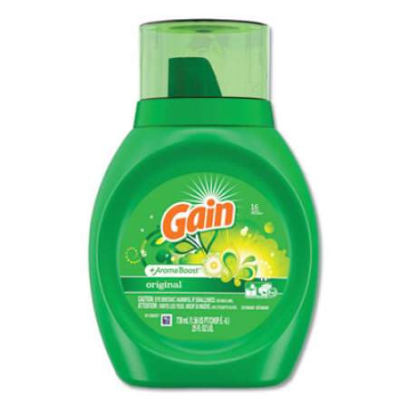 Gain Liquid Laundry Detergent, Original Fresh, 25 oz Bottle (12783)