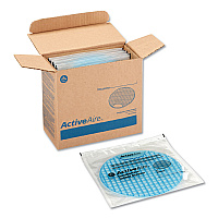 ActiveAire Deodorizer Urinal Screen, Coastal Breeze Scent, Blue, 12/Carton (48270)