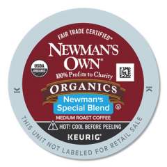 Newman's Own Organics Special Blend Extra Bold Coffee K-Cups, 24/Box (4050)