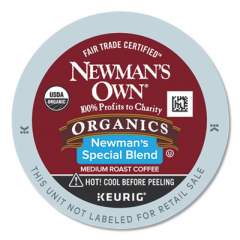 Newman's Own Organics Special Blend Extra Bold Coffee K-Cups, 96/Carton (4050CT)