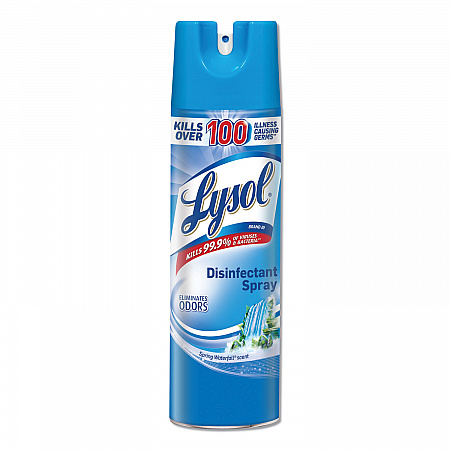 Disinfectant Spray, Spring Waterfall Scent, 19 oz. Aerosol Spray (79326)