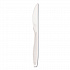 Impress Heavyweight Full-Length Polystyrene Cutlery, Knife, Plastic, White, 1,000/Carton (HSWK0007)