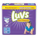 Luvs DIAPERS, SIZE 4: 22 LBS TO 37 LBS, 29/PACK, 4 PACK/CARTON (87073)