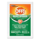 OFF! Deep Woods Towelettes, 12/Box, 12 Boxes/Carton (611072)