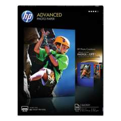 HP Advanced Photo Paper, 10.5 mil, 8.5 x 11, Glossy White, 50/Pack (Q7853A)