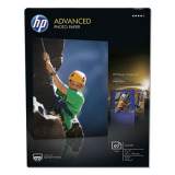 HP Advanced Photo Paper, 10.5 mil, 5 x 7, Glossy White, 60/Pack (Q8690A)