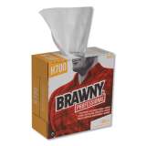 Brawny Professional Medium Weight HEF Shop Towels, 9 1/8 x 16 1/2, 100/Box, 5 Boxes/Carton (25070CT)