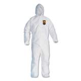 KleenGuard A20 Breathable Particle Protection Coveralls, Zip Closure, 3X-Large, White (49116)