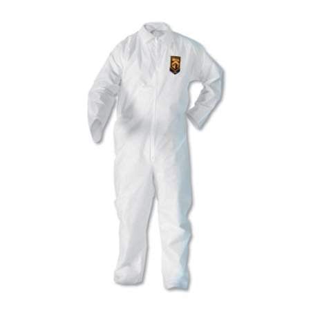 KleenGuard A20 Breathable Particle-Pro Coveralls, Zip, 2X-Large, White, 24/Carton (49005)