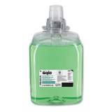 GOJO Green Certified Foam Hair and Body Wash, Cucumber Melon, 2,000 mL Refill, 2/Carton (526302)