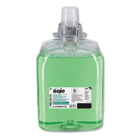 GOJO Green Certified Foam Hair and Body Wash, Cucumber Melon, 2,000 mL Refill, 2/Carton (526302)