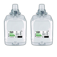 Green Certified Foam Hand Cleaner, Refill for GOJO FMX-20 Push-Style Dispenser, Unscented, 2,000 mL, 2/Carton (526502)