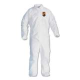 KleenGuard A40 Elastic-Cuff And Ankles Coveralls, White, Large, 25/case (44313)