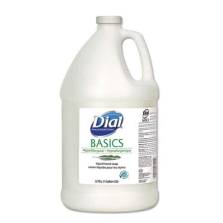 Dial Professional Basics Liquid Soap, Fresh Floral, 1 gal Bottle, 4/Carton (06047)