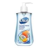 Dial Liquid Hand Soap, Coconut Water and Mango, 7.5 oz Pump Bottle, 12/Carton (12159CT)