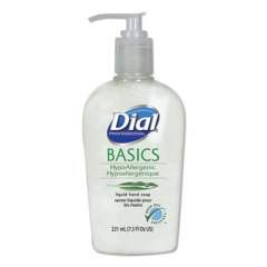 Dial Professional Basics Liquid Hand Soap, Fresh Floral, 7.5 oz, 12/Carton (06028CT)