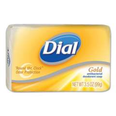 Dial Antibacterial Deodorant Bar Soap, Pleasant Scent, 4 oz, 72/Carton (02401)