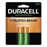 Duracell Rechargeable StayCharged NiMH Batteries, AA, 2/Pack (NLAA2BCD)