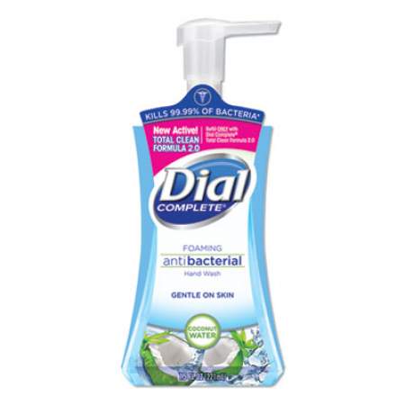 Dial Antibacterial Foaming Hand Wash, Coconut Waters, 7.5 oz Pump Bottle (09316)