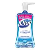 Dial Antibacterial Foaming Hand Wash, Spring Water, 7.5 oz, 8/Carton (05401CT)