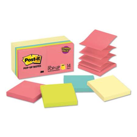 Post-it Pop-up Notes Original Pop-up Notes Value Pack, 3 x 3, Canary Yellow/Cape Town, 100-Sheet (R33014YWM)