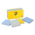Post-it Notes Super Sticky Pads in New York Colors Notes, 3 x 3, 90-Sheets/Pad, 12 Pads/Pack (65412SSNY)