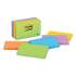 Post-it Notes Original Pads in Jaipur Colors, 3 x 5, Lined, 100-Sheet, 5/Pack (6355AU)