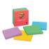 Post-it Notes Super Sticky Pads in Marrakesh Colors, Lined, 4 x 4, 90-Sheet, 6/Pack (6756SSAN)