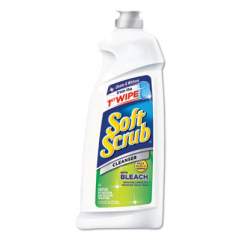 Soft Scrub Cleanser with Bleach 24 oz Bottle, 9/Carton (01602)